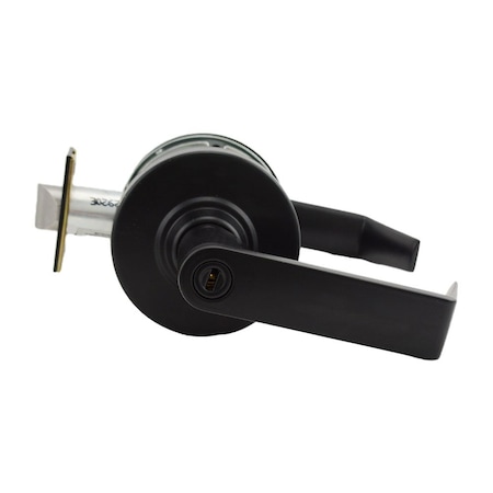 Schlage Commercial Matte Black Privacy ND40RHO622 ND40RHO622